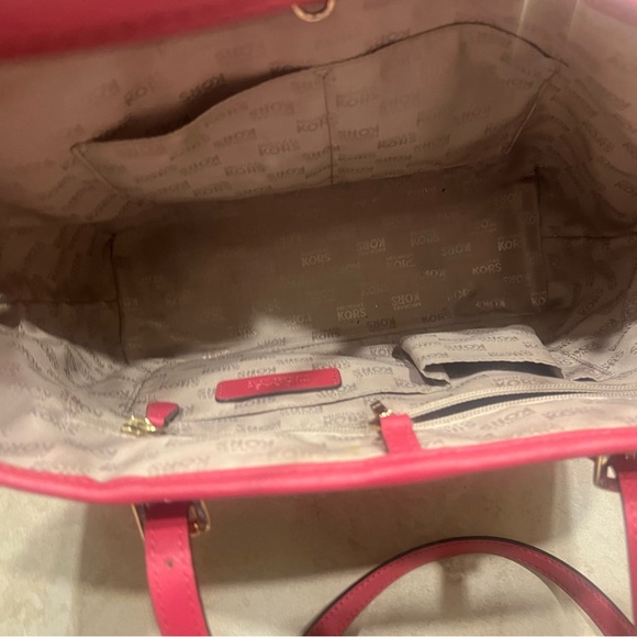 Pink Flower Vintage Michael Kors Purse - Picture 7 of 15